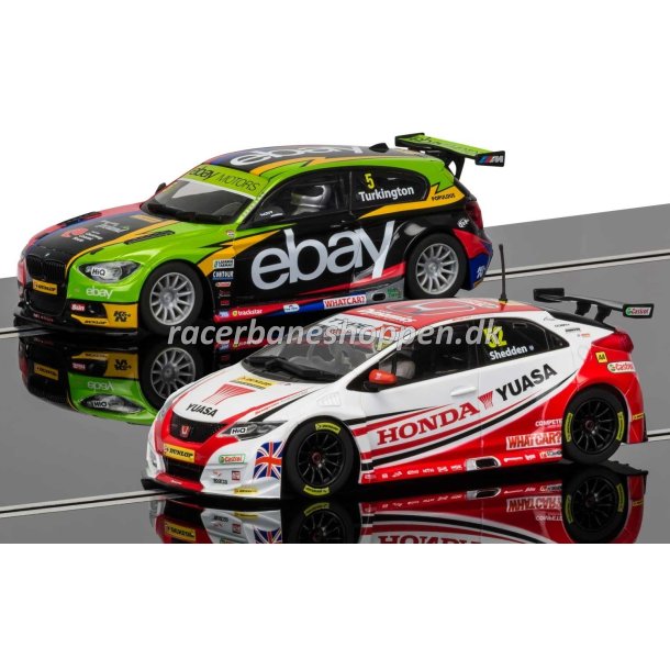 BTCC Champions Twin Pack - BMW 125 Series 1 &amp; Honda Civic