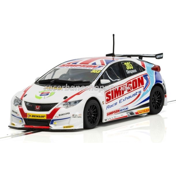 HONDA CIVIC TYPE R NGTC  BTCC 2017 MATT SIMPSON