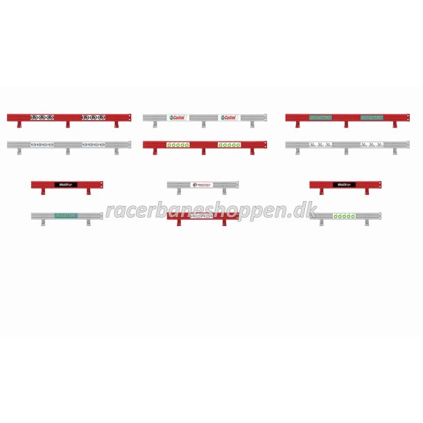 Scalextric Crash Barriers With Stickers