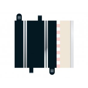 Halv lige 175mm - 2 stk