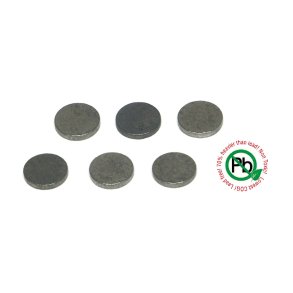 Tungsten ballast, cylinder 6.3*1mm, 3.5g (6x0.58g)